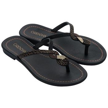 Ipanema Flip Flops Women Twist Black 026937YUT Ireland